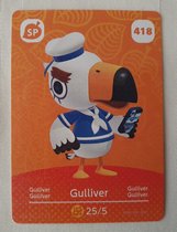 Amiibo animal crossing new horizons kaart serie 5 418 Gulliver