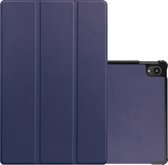 Hoesje Geschikt voor Lenovo Tab P11 Hoesje Case Hard Cover Hoes Book Case - Donkerblauw