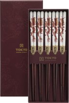 Tokyo Design Studio – Chopsticks Set - Eetstokjes – Draken - 5 stuks