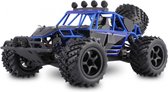 Overmax X-Flash - RC Auto 4x4 met olie geveerde ophanging incl 2 accu's 45km/u - blauw-zwart