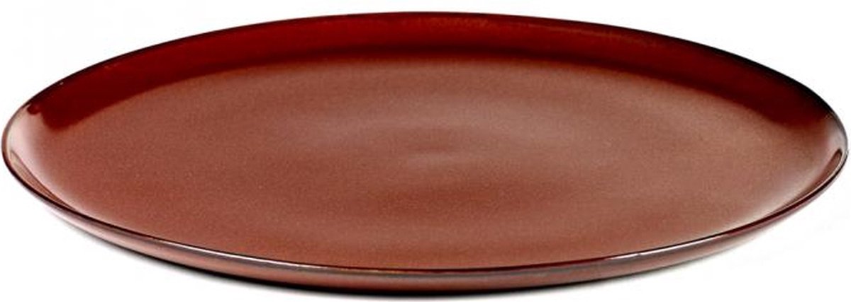 Serax Terres de Rêves bord- M - 22 cm - rust- set van 2