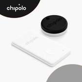 Chipolo One + Card Bundel - Bluetooth GPS Tracker - Keyfinder Sleutelvinder - 4-Pack - Zwart & Wit