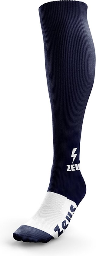 Voetbalsokken/Sportsokken Zeus Calza Energy, kleur Navy blauw, maat 28-33