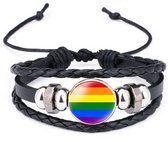 Multilayer Armband LGBT regenboog