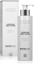 RevitalTrax® Ultra Rich Body Lotion - Shea Butter - Kokosolie - Jojoba Olie - Hyaluronzuur - Beschermend - Hydraterend - Droge Huid - Alle Huidtypen - Voor Vrouwen en Mannen