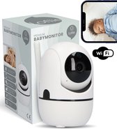 Loflie Babyfoon met Camera en App - Wifi & Huisdiercamera - Geluid en Bewegingsdetectie - Baby Camera Beveiliging Draadloos Wifi