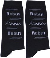 Naamsokken - Robin - Naam verweven in sok - Maat 41-46