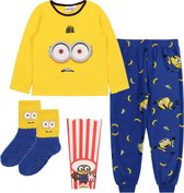 Cadeauset: pyjama + sokken MINIONS / 7-8 jaar 128 cm