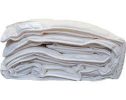 iSleep Wollen 4-Seizoenen Dekbed - 100% Wol - Litsjumeaux - 240x220 cm