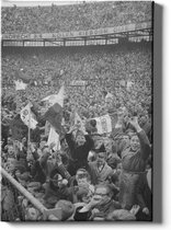 Walljar - Feyenoord - ADO Den haag '62 II - Muurdecoratie - Canvas schilderij