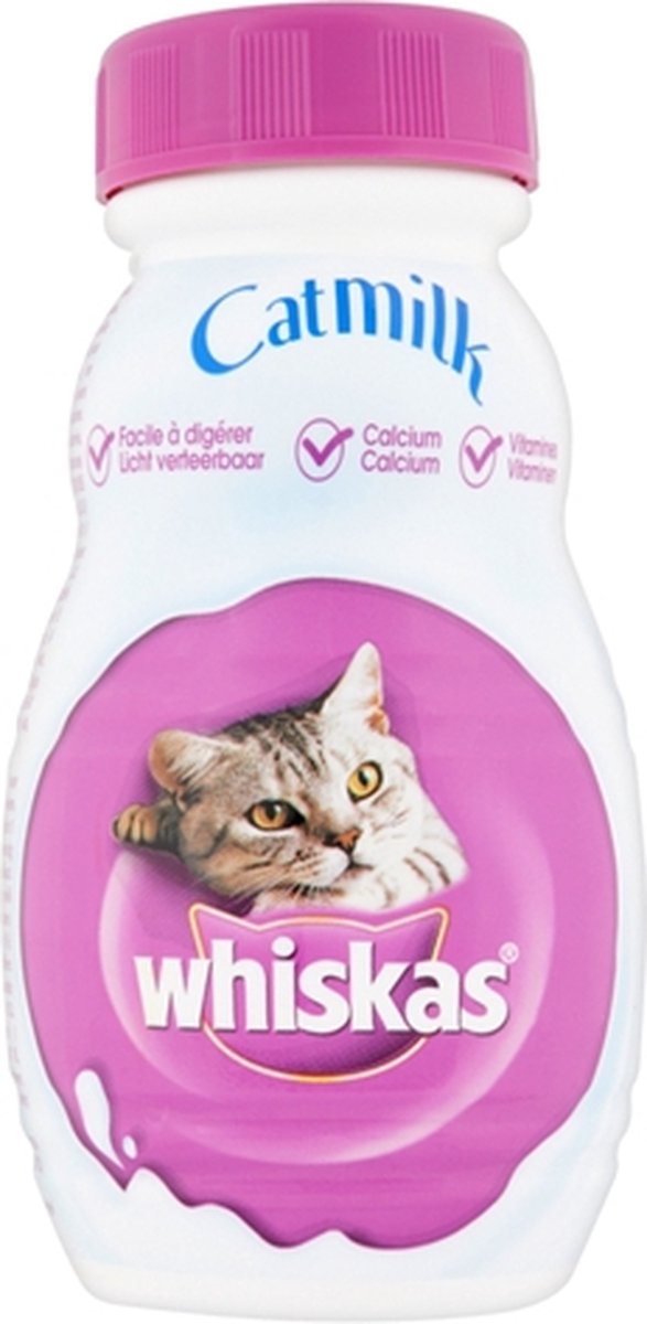 Whiskas Whiskas - catmilk flesje - 15x200ml (3 Liter)