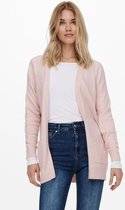 Only Vest Onllesly L/s Open Cardigan Knt Noos 15174274 Sepia Rose/w. Melange Dames Maat - XL