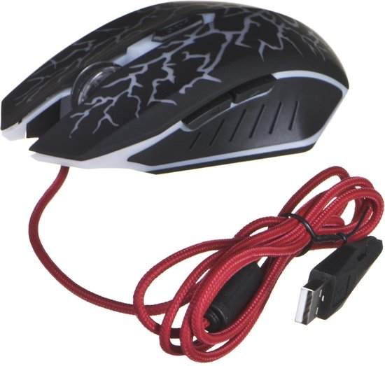 Esperanza EGM211R muis Rechtshandig USB Type-A Optisch 2400 DPI