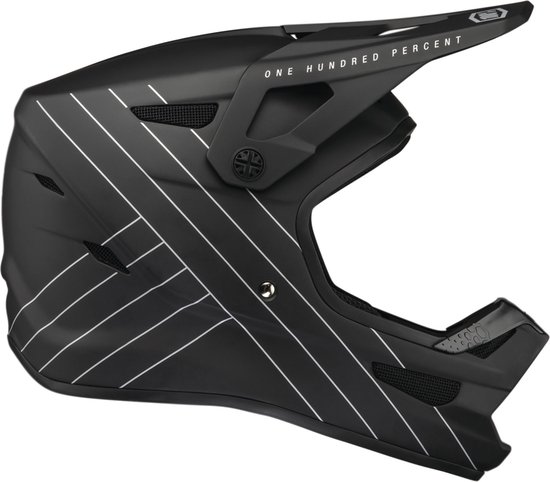 100% Mtb Helm Status Essential - Zwart - S