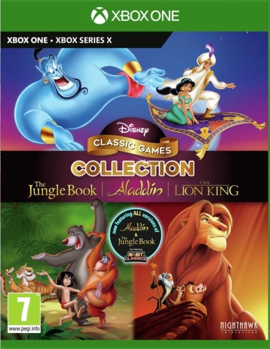 Disney Classic Games: The Jungle Book, Aladdin and The Lion King/xbox one/series x - NightHawk Entertainment