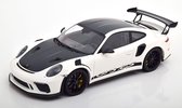 Porsche 911 (991/2) GT3 RS 2019 "Weissach Package" Wit / Carbon 1-18 Minichamps Limited 111 Pieces