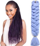 X-Pression Ultra Braid Premium - Braiding Hair Pearl Blue- Blauw - Cheveux synthétiques