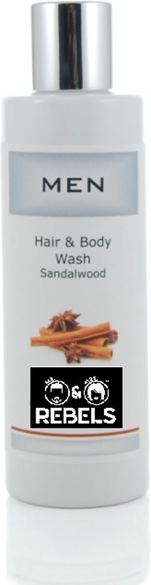 Mr Rebels Hair & Body Wash Sandalwood