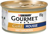 Gourmet gold fijne mousse kalkoen (24X85 GR)