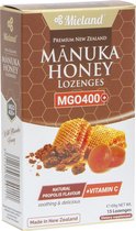 Mieland Manuka Honing & Propolis zuigtabletten/ keelpastilles MGO 400+ met Vitamine C