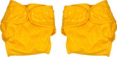 Cheeky Baby Luierbroekje - Wasbaar - One size - 2 Stuks - Geel