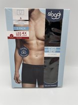 Sloggi - EverNew - 2-Pack - Men Short Zwart/Grijs - Maat S (4)