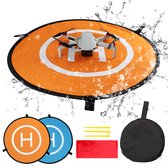 DroneQA Landing Pad 55cm - Opvouwbare Landing Pad - Onderdelen voor Drones - Veilig Landen - Waterproof - Drone Accessoires