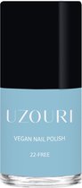 Uzouri - Nagellak - Vegan - 22-FREE - Baby Blue - 12 ml