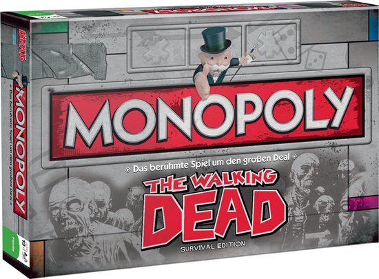 Thumbnail van een extra afbeelding van het spel Winning Moves MONOPOLY - The Walking Dead Bordspel Economic simulation