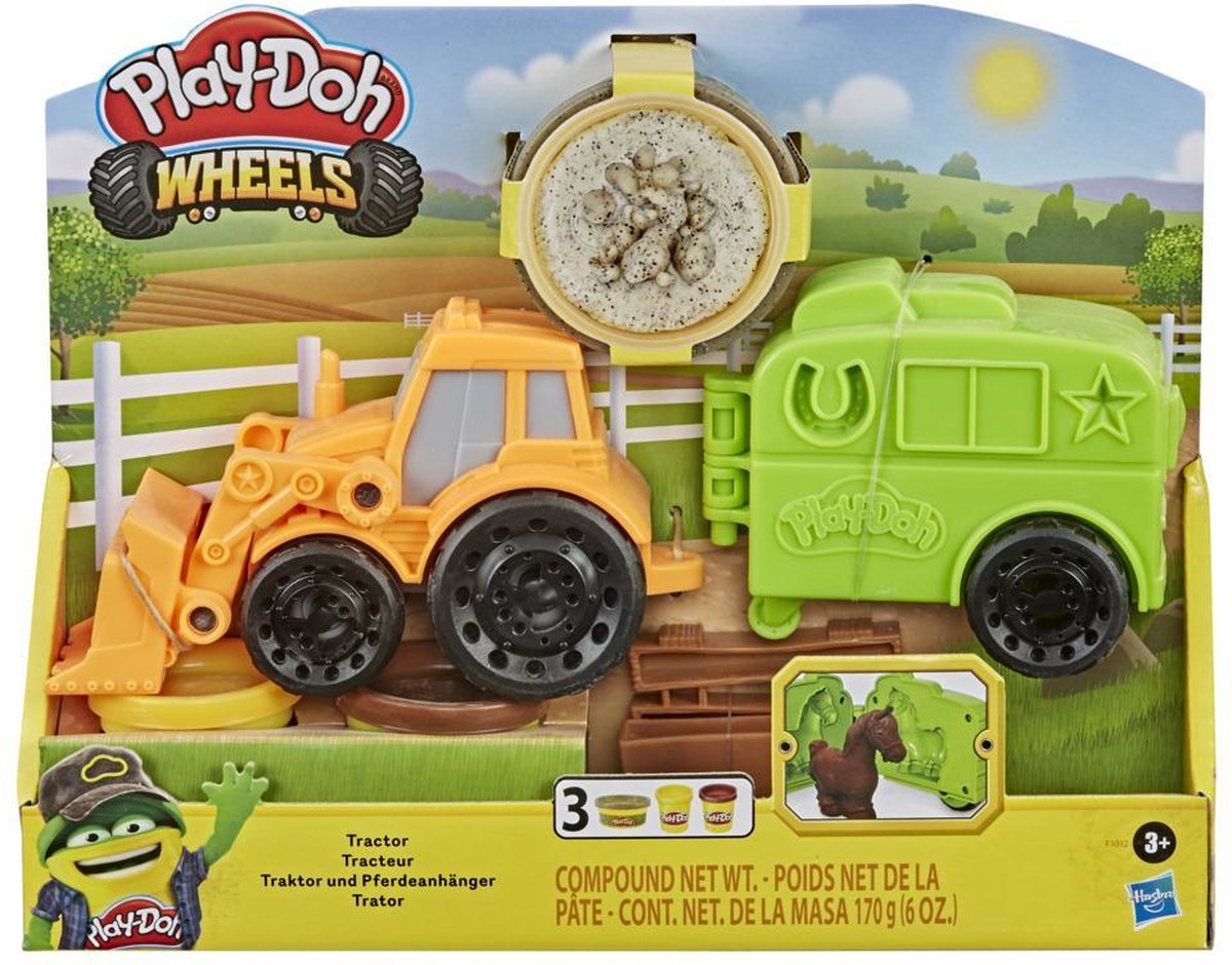 Play-Doh Wheels Tractor - Klei Speelset - Play-Doh