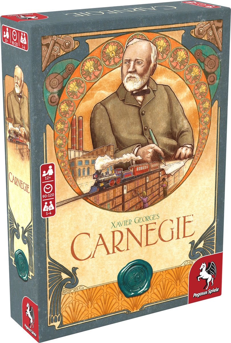 Pegasus Spiele Carnegie Bordspel Economische simulatie