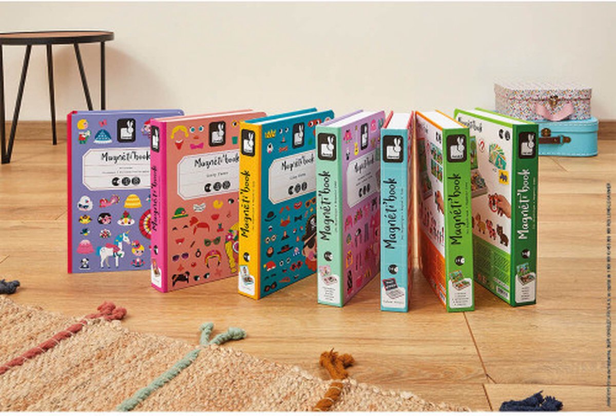 Janod - Magnetibook - Prinsessen - Magneetboek Speelset — afbeelding 13