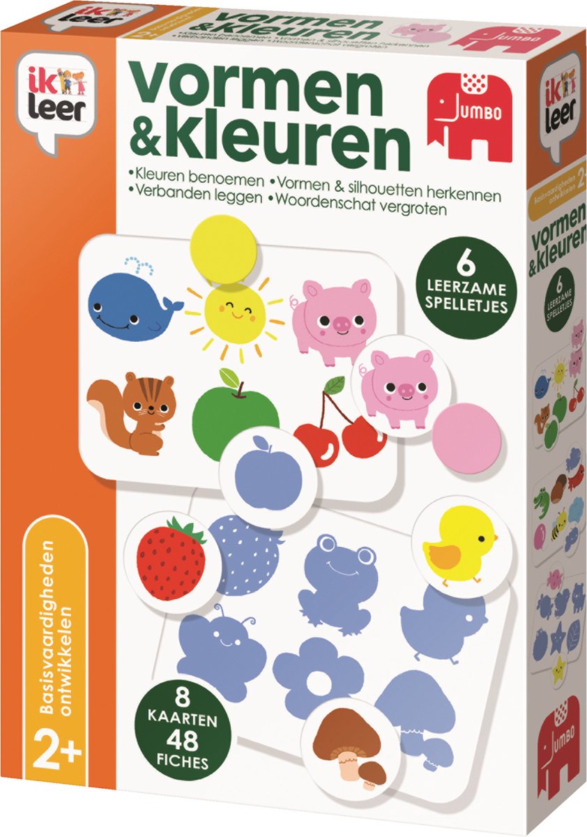 Jumbo - Ik Leer - Vormen en Kleuren - Educatief spel - Vanaf 3 jaar — afbeelding 12
