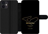 Bookcase Geschikt voor iPhone 12 telefoonhoesje - Red Bull Ring - Oostenrijk - Circuit - Met vakjes - Wallet case met magneetsluiting - Cadeau voor man