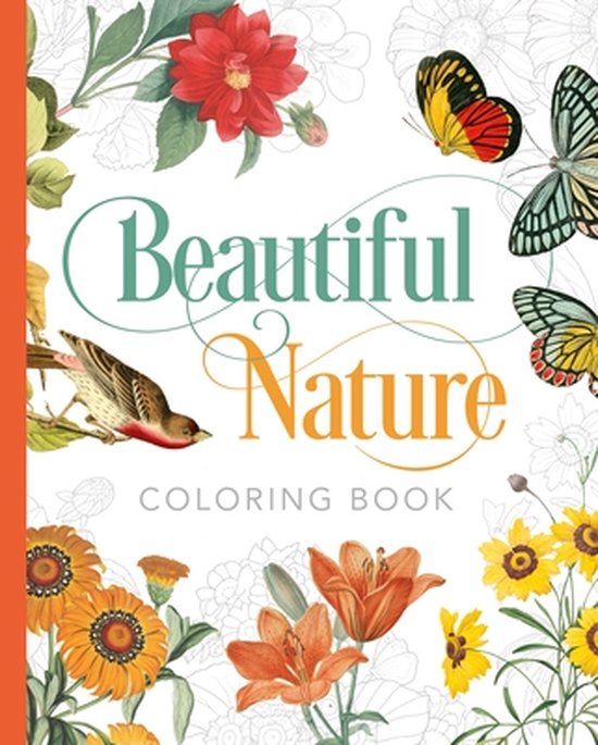 Sirius Classic Nature Coloring Beautiful Nature Coloring Book, Peter