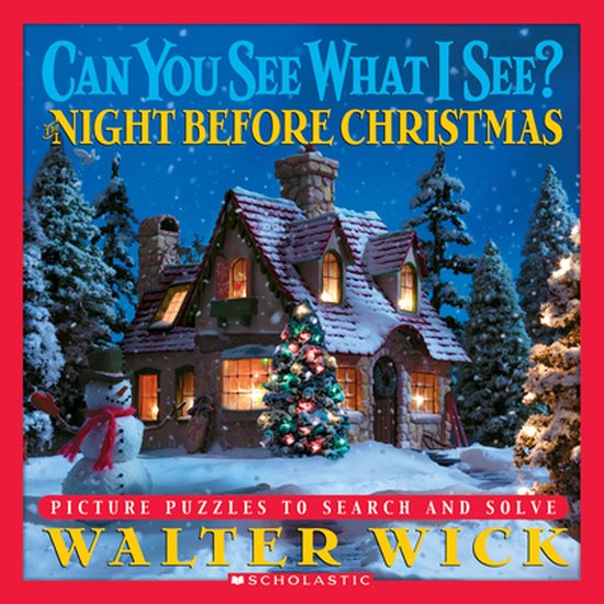 The Night Before Christmas Picture Puzzles to Search and Solve Can You See What I See