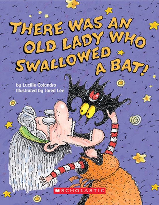 There Was an Old Lady Who Swallowed a Bat! - cover