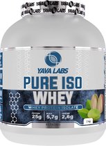 Pure Iso Whey 2 KG | Eiwitten dragen bij tot de groei van de spiermassa (13 smaken) - Pistache