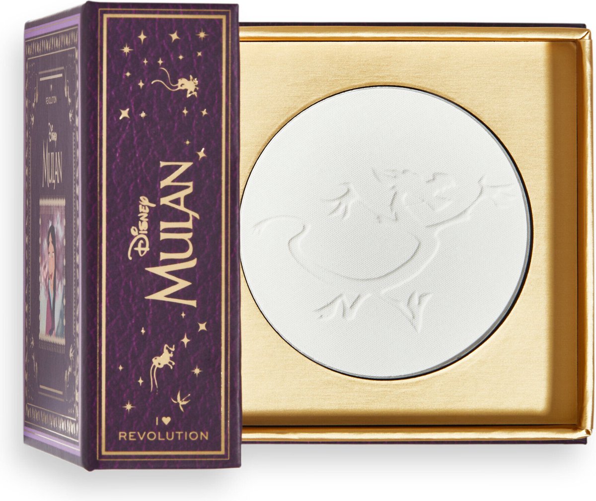 I Heart Revolution x Disney Fairytale Books - Setting Powder Mulan - Make-up Poeder - Disney Princess - Prinses - Makeup