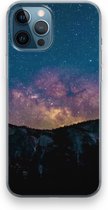 Case Company® - iPhone 12 Pro hoesje - Travel to space - Soft Case / Cover - Bescherming aan alle Kanten - Zijkanten Transparant - Bescherming Over de Schermrand - Back Cover