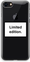 Case Company® - iPhone 8 hoesje - Limited edition - Soft Case / Cover - Bescherming aan alle Kanten - Zijkanten Transparant - Bescherming Over de Schermrand - Back Cover
