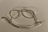 Nisgav Optics - Stirnbrille Transparent - Forehead Glasses, na neus operatie, 1 maat