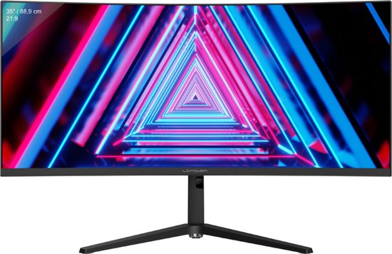 GAME HERO® 35 inch UltraWide Quad HD Curved Gaming Monitor - 120 Hz