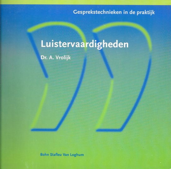9789031322343 - Luistervaardigheden