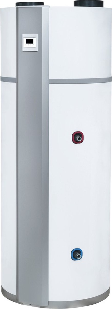 Nibe combi warmtepomp ventilatie lucht/water boiler 260L m. energielabel A+
