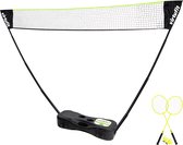VirtuFit 2-en-1 Portable Badminton- et Tennis Set - Avec étui