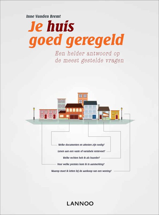 Cover van het boek 'Je huis goed geregeld'