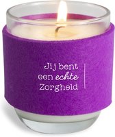 kaars-kaars in glas-zorgheld-dag van de zorg-mantelzorg-cadeau-bedankt-kraamverzorgster