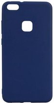 Siliconen Backcover Hoesje Huawei P10 Lite Blauw - Telefoonhoesje - Smartphonehoesje