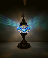 Aladdin Store Tafellamp - Oosterse Tafellamp 2 No - Ø 17 Cm - E14 - Multicolor
